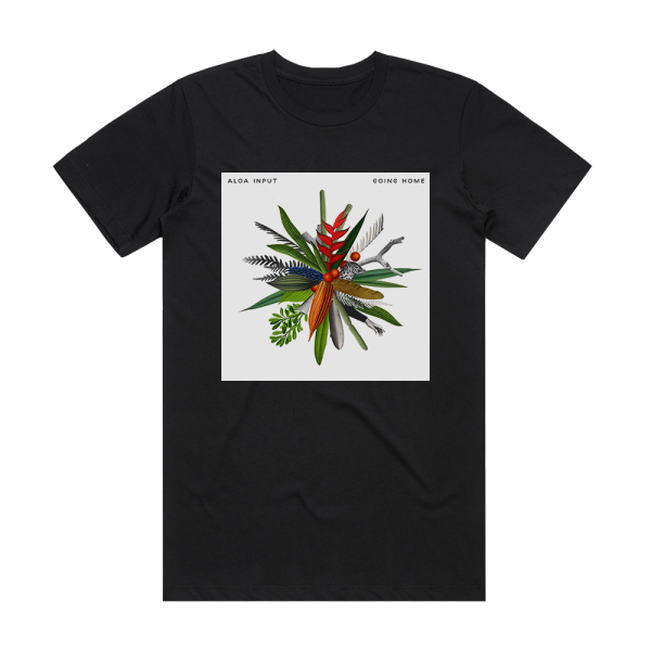 Aloa Input Going Home Album Cover T-Shirt Black