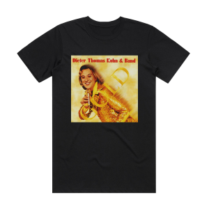 Dieter Thomas Kuhn Gold Album Cover T-Shirt Black