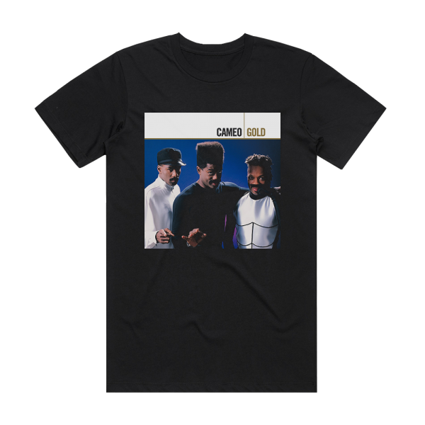 Cameo Gold Album Cover T-Shirt Black