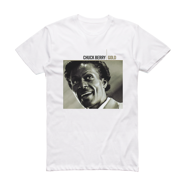 Chuck Berry Gold Album Cover T-Shirt White