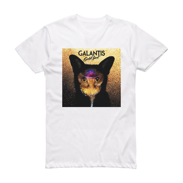 Galantis Gold Dust Album Cover T-Shirt White