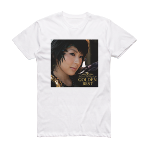 Kaori Kobayashi Golden Best Album Cover T-Shirt White
