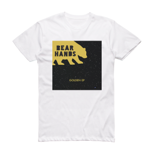 Bear Hands Golden Ep Album Cover T-Shirt White