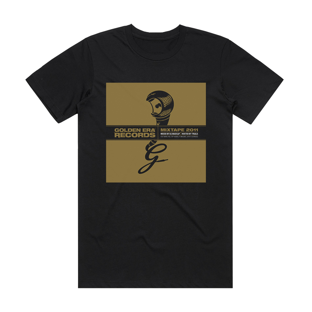 Golden Era Golden Era Mixtape 2011 Album Cover T-Shirt Black