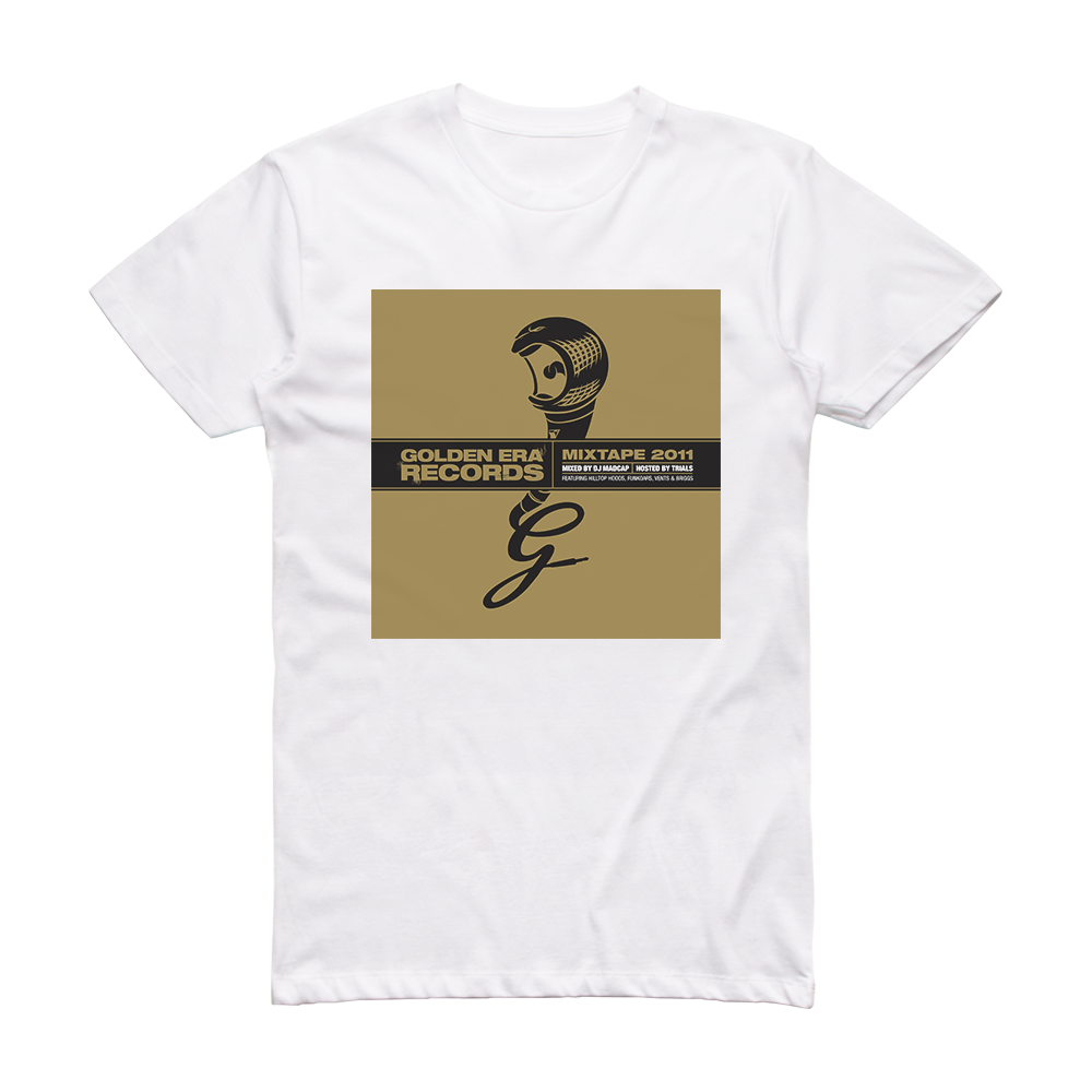 Golden Era Golden Era Mixtape 2011 Album Cover T-Shirt White
