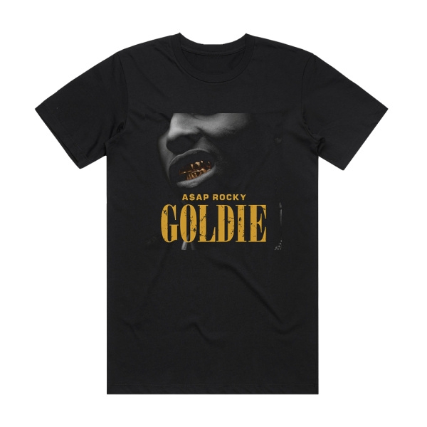 ASAP Rocky Goldie 1 Album Cover T-Shirt Black