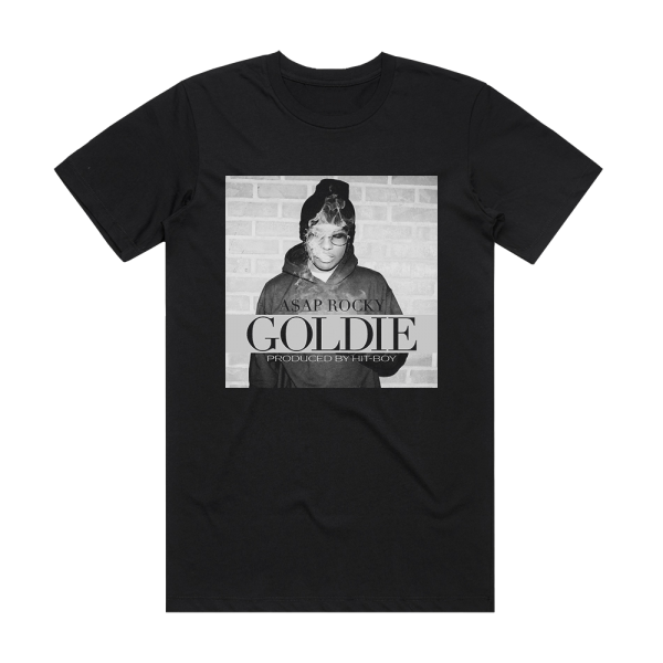 ASAP Rocky Goldie 2 Album Cover T-Shirt Black