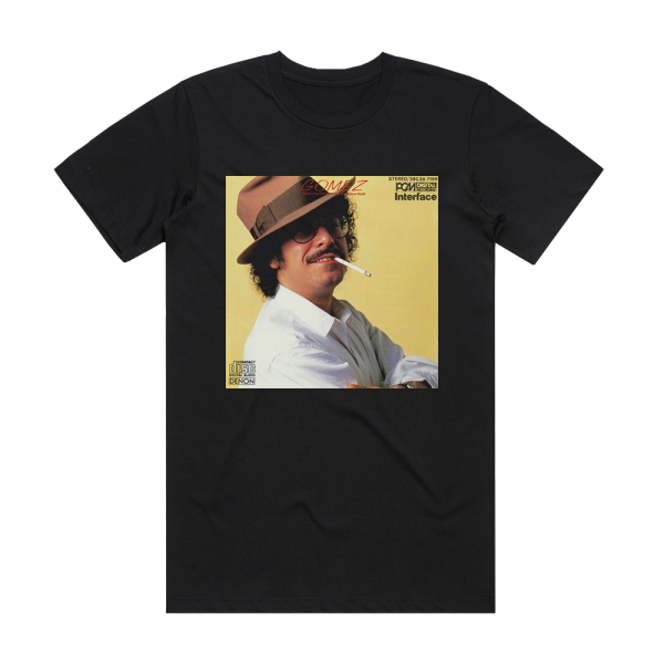 Eddie Gomez Gomez Album Cover T-Shirt Black