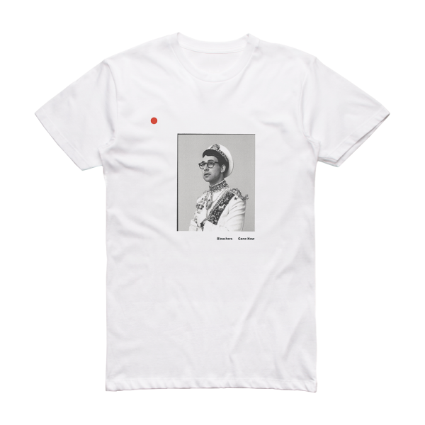 Bleachers Gone Now Album Cover T-Shirt White