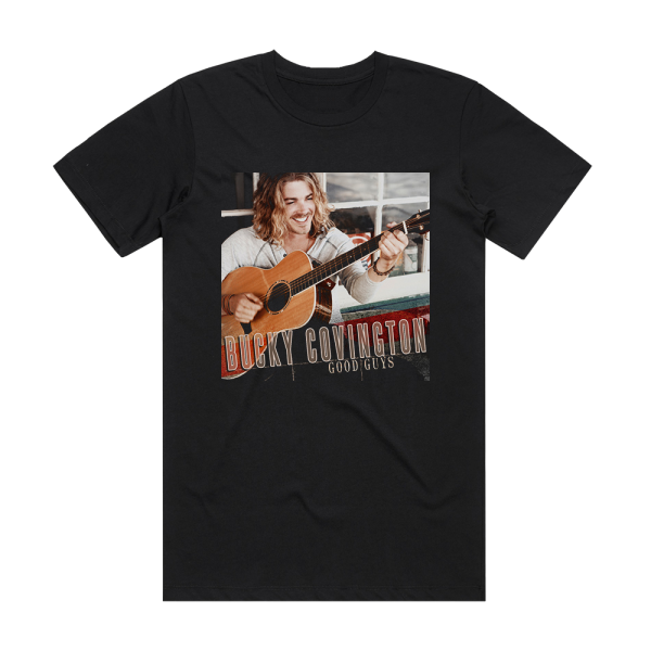 Bucky Covington Good Guys Album Cover T-Shirt Black