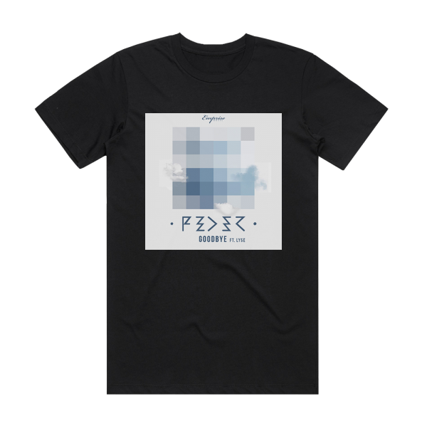 Feder Goodbye Album Cover T-Shirt Black