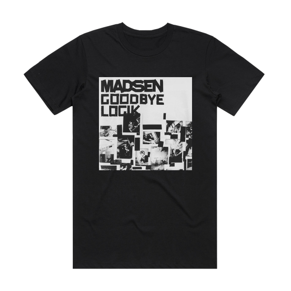 Madsen Goodbye Logik 1 Album Cover T-Shirt Black