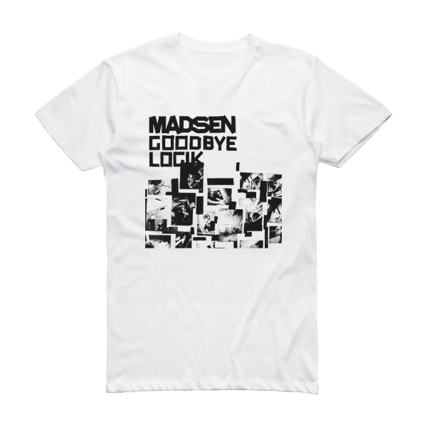 Madsen Goodbye Logik 2 Album Cover T-Shirt White
