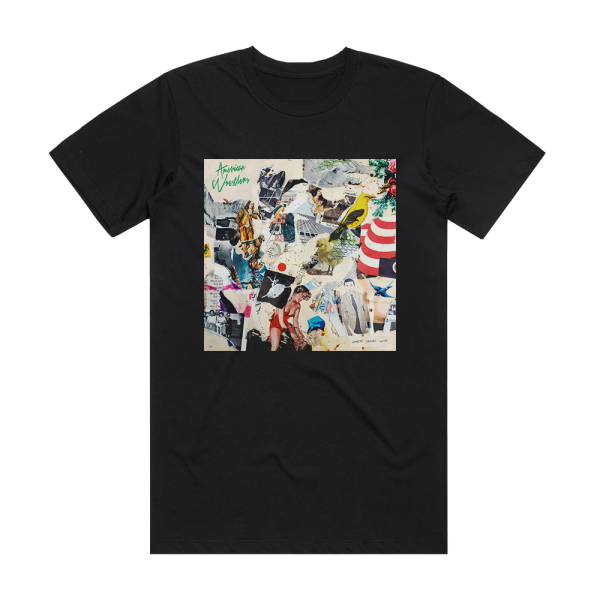 American Wrestlers Goodbye Terrible Youth Album Cover T-Shirt Black