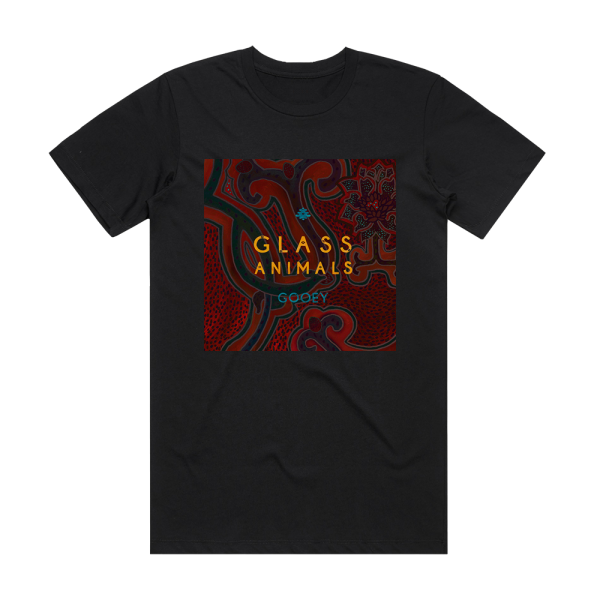 Glass Animals Gooey Album Cover T-Shirt Black – ALBUM COVER T-SHIRTS