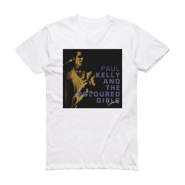 Paul Kelly and The Messengers Gossip Album Cover T-Shirt White