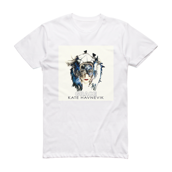 Kate Havnevik Grace Album Cover T-Shirt White