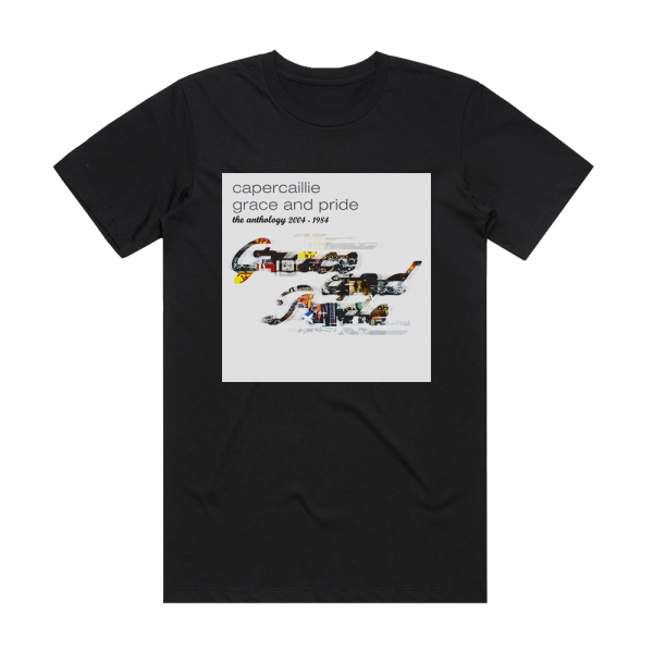 Capercaillie Grace And Pride The Anthology 2004  1984 Album Cover T-Shirt Black