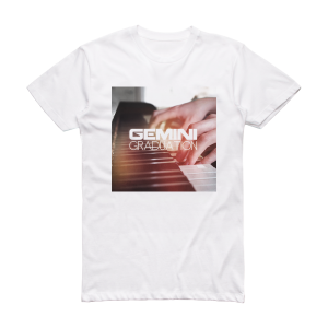 Gemini Graduation Album Cover T-Shirt White