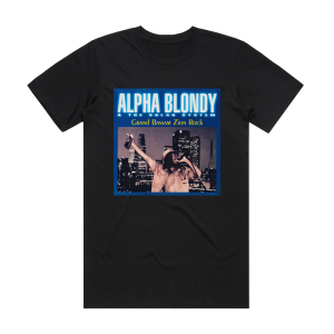 Alpha Blondy Grand Bassam Zion Rock Album Cover T-Shirt Black