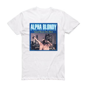Alpha Blondy Grand Bassam Zion Rock Album Cover T-Shirt White