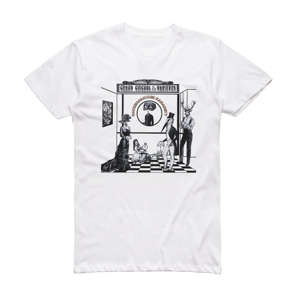 Katzenjammer Kabarett Grand Guignol Varietes Album Cover T-Shirt White