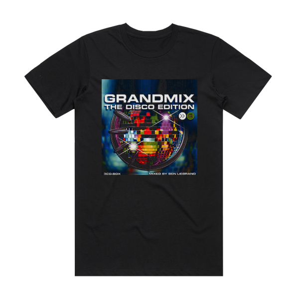 Ben Liebrand Grandmix The Disco Edition Album Cover T-Shirt Black