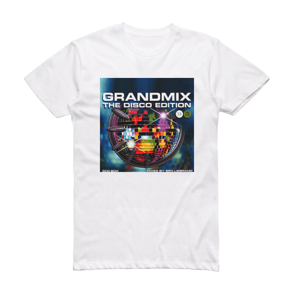 Ben Liebrand Grandmix The Disco Edition Album Cover T-Shirt White