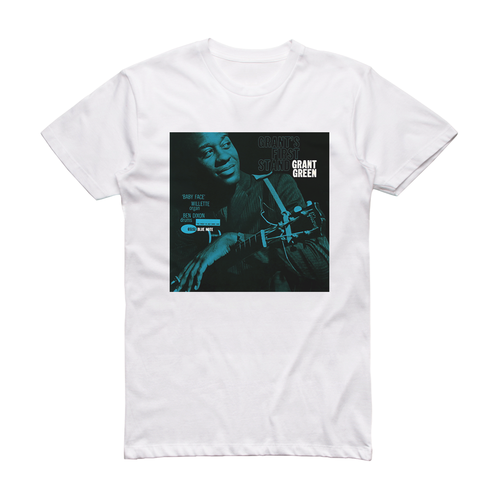 Grant Green Grants First Stand Album Cover T-Shirt White – ALBUM COVER ...