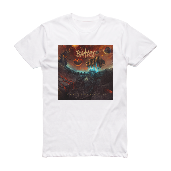 Katalepsy Gravenous Hour Album Cover T-Shirt White