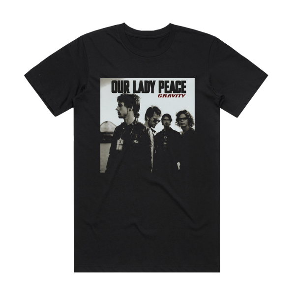 Our Lady Peace Gravity Album Cover T-Shirt Black