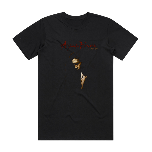 Alejandro Escovedo Gravity Album Cover T-Shirt Black