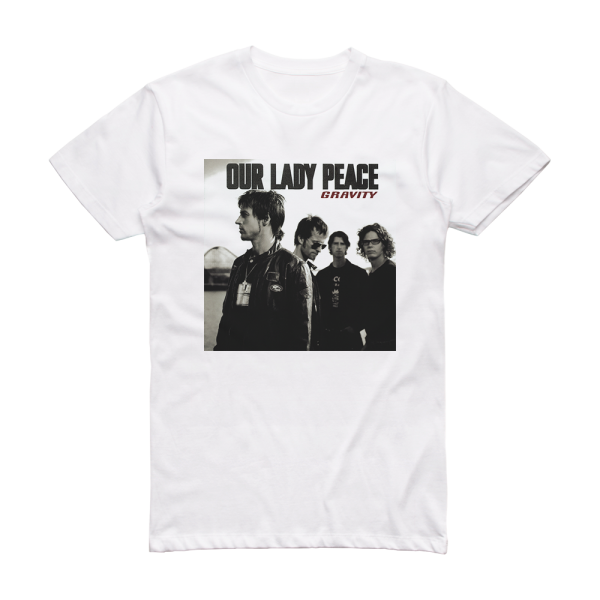 Our Lady Peace Gravity Album Cover T-Shirt White