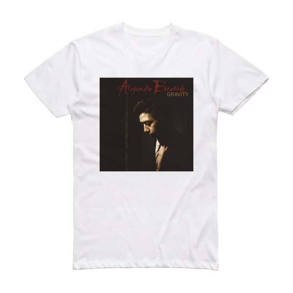 Alejandro Escovedo Gravity Album Cover T-Shirt White