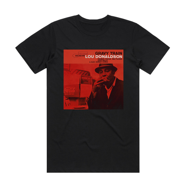 Lou Donaldson Gravy Train Album Cover T-Shirt Black