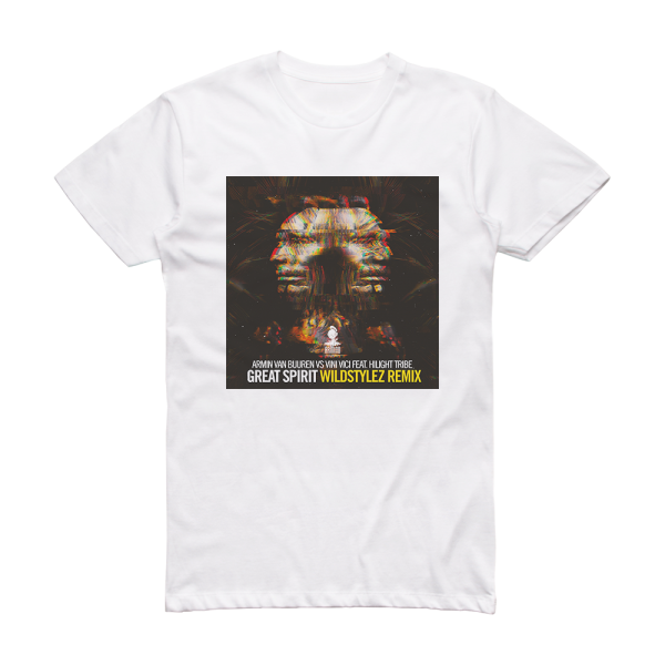 Armin van Buuren Great Spirit 2 Album Cover T-Shirt White