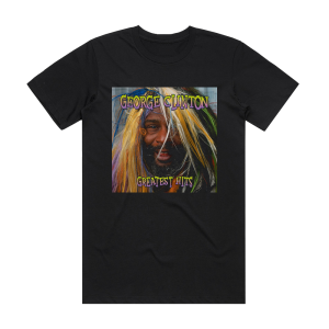 George Clinton Greatest Hits Album Cover T-Shirt Black