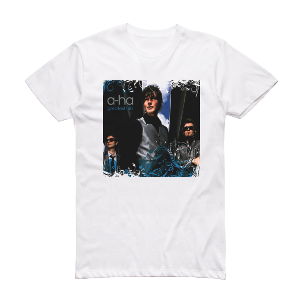 a‐ha Greatest Hits Album Cover T-Shirt White