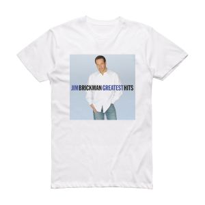 Jim Brickman Greatest Hits Album Cover T-Shirt White