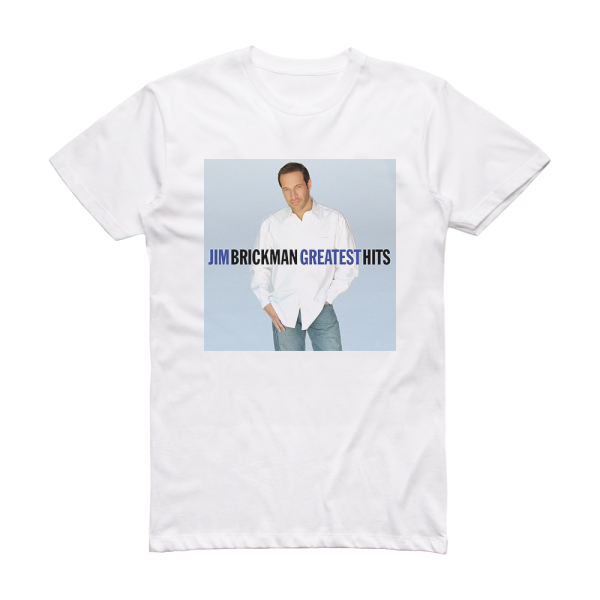Jim Brickman Greatest Hits Album Cover T-Shirt White