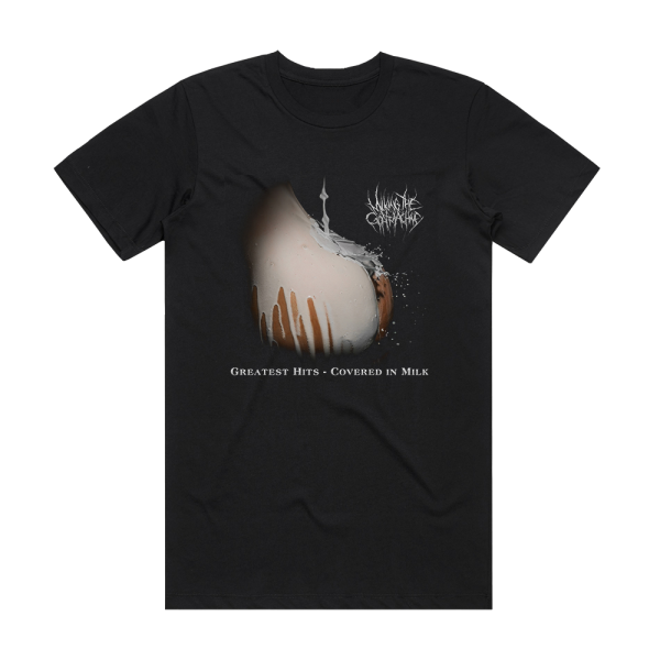 Milking the Goatmachine Greatest Hits Covered In Milk Album Cover T-Shirt Black