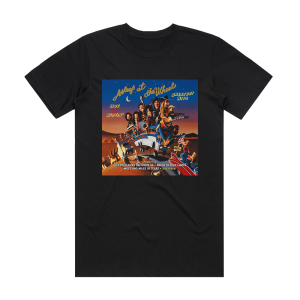 Asleep at the Wheel Greatest Hits Live Kickin Album Cover T-Shirt Black