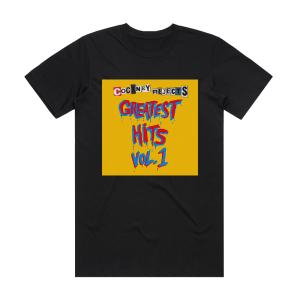 Cockney Rejects Greatest Hits Volume 1 Album Cover T-Shirt Black
