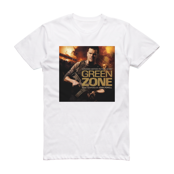 John Powell Green Zone 2 Album Cover T-Shirt White