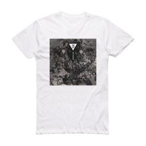Merrimack Grey Rigorism Album Cover T-Shirt White