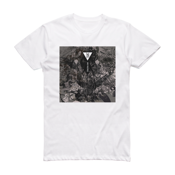 Merrimack Grey Rigorism Album Cover T-Shirt White