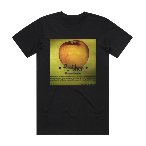 Further Grimes Golden Album Cover T-Shirt Black