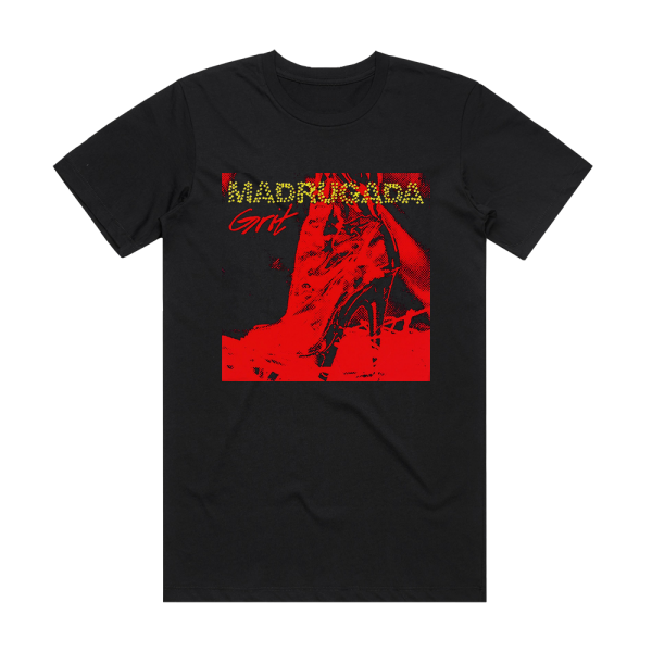 Madrugada Grit Album Cover T-Shirt Black