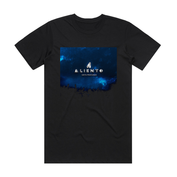 Aliento Grita Profundo Album Cover T-Shirt Black