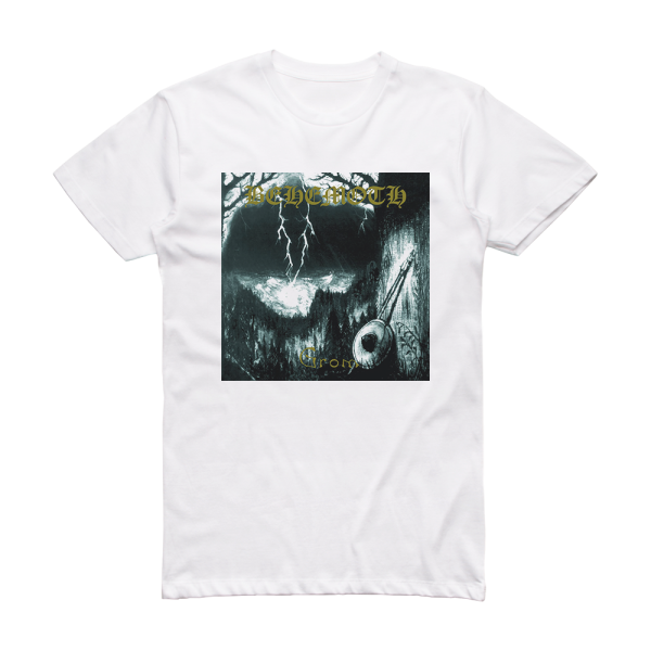 Behemoth Grom 2 Album Cover T-Shirt White